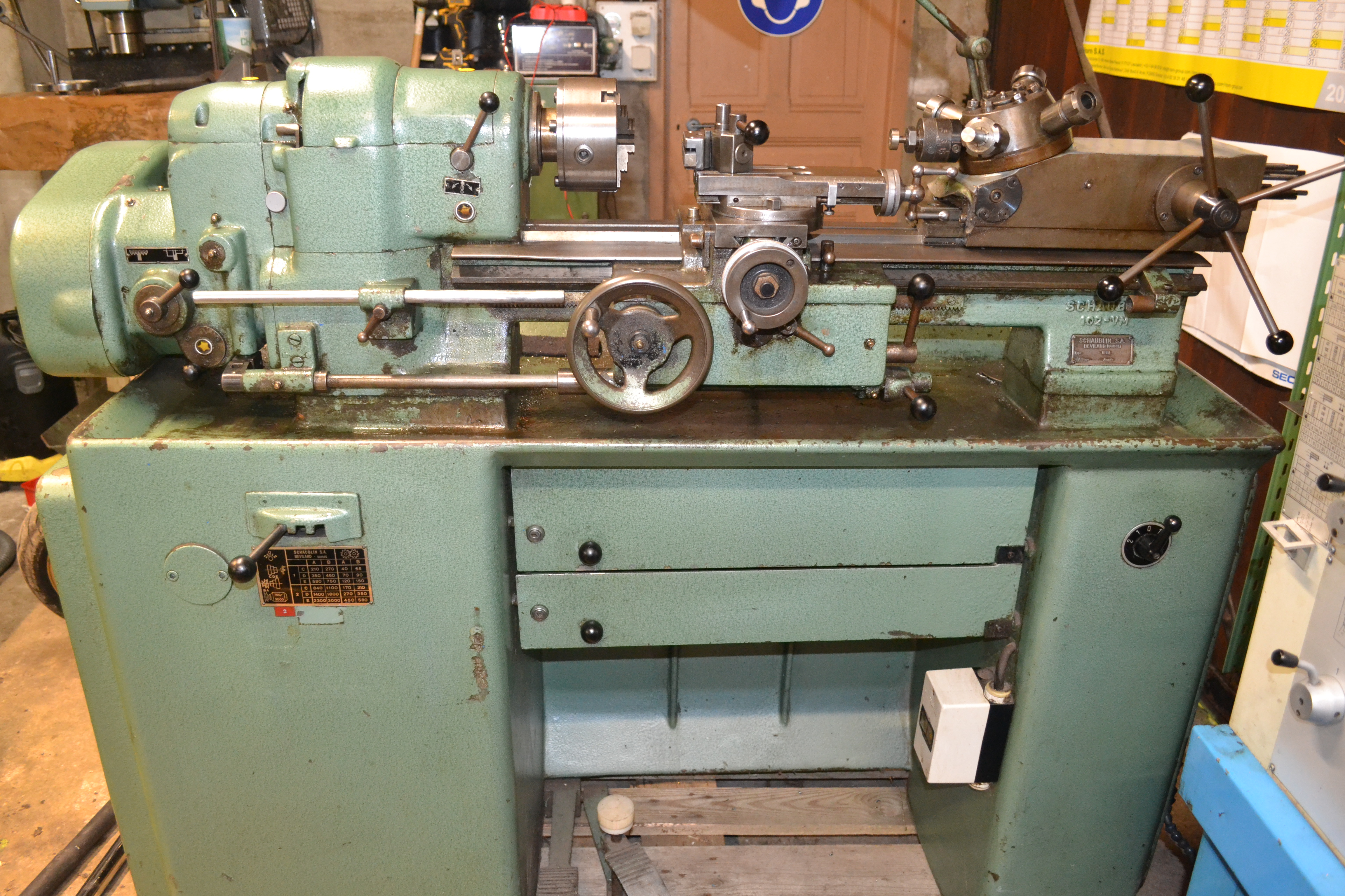 TOUR SCHAUBLIN 102-VM Image